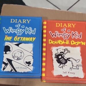 Diary of a Wimpy Kid Hardcover Book Set - Blue & Orange